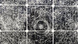 Cracked panel