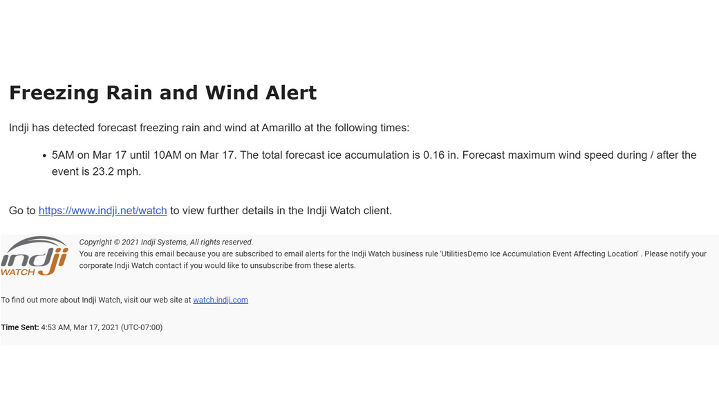 Freezing rain_wind email alert