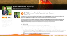 Solar podcast image